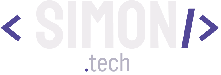 logo escrito SIMONtech